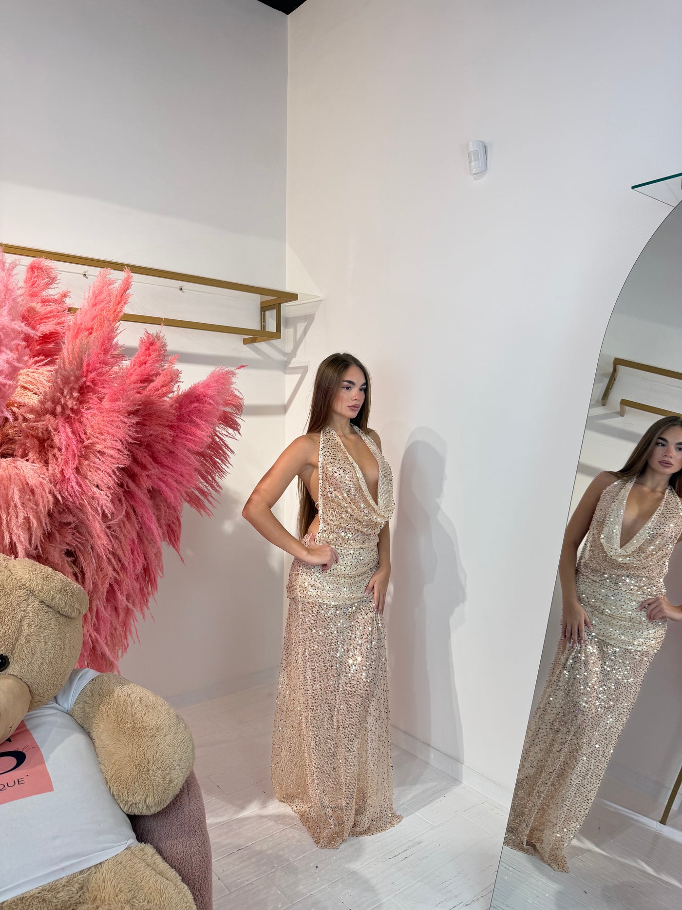 DRESS SKY CHAMPAGNE