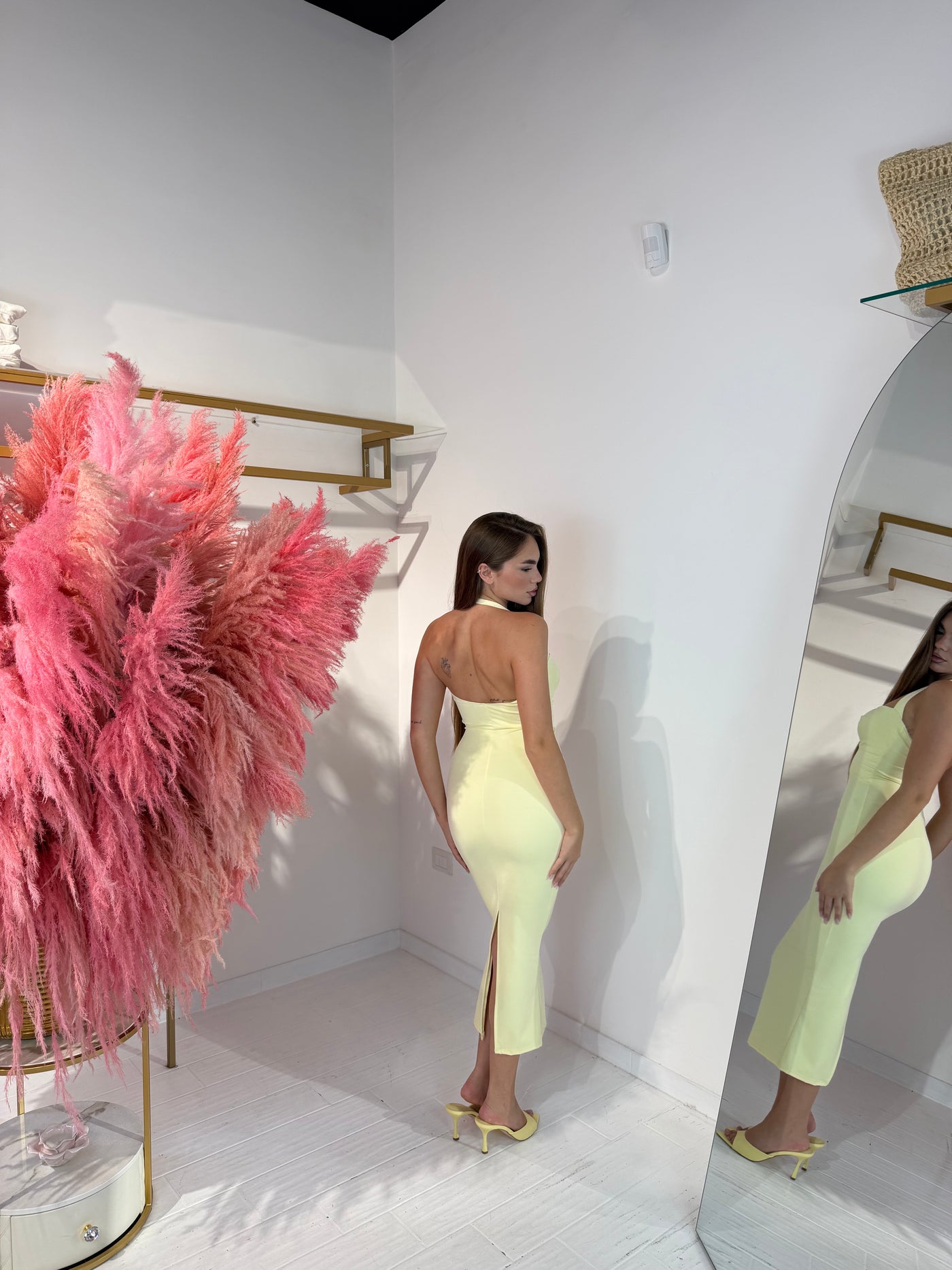 DRESS MARGOT GIALLO