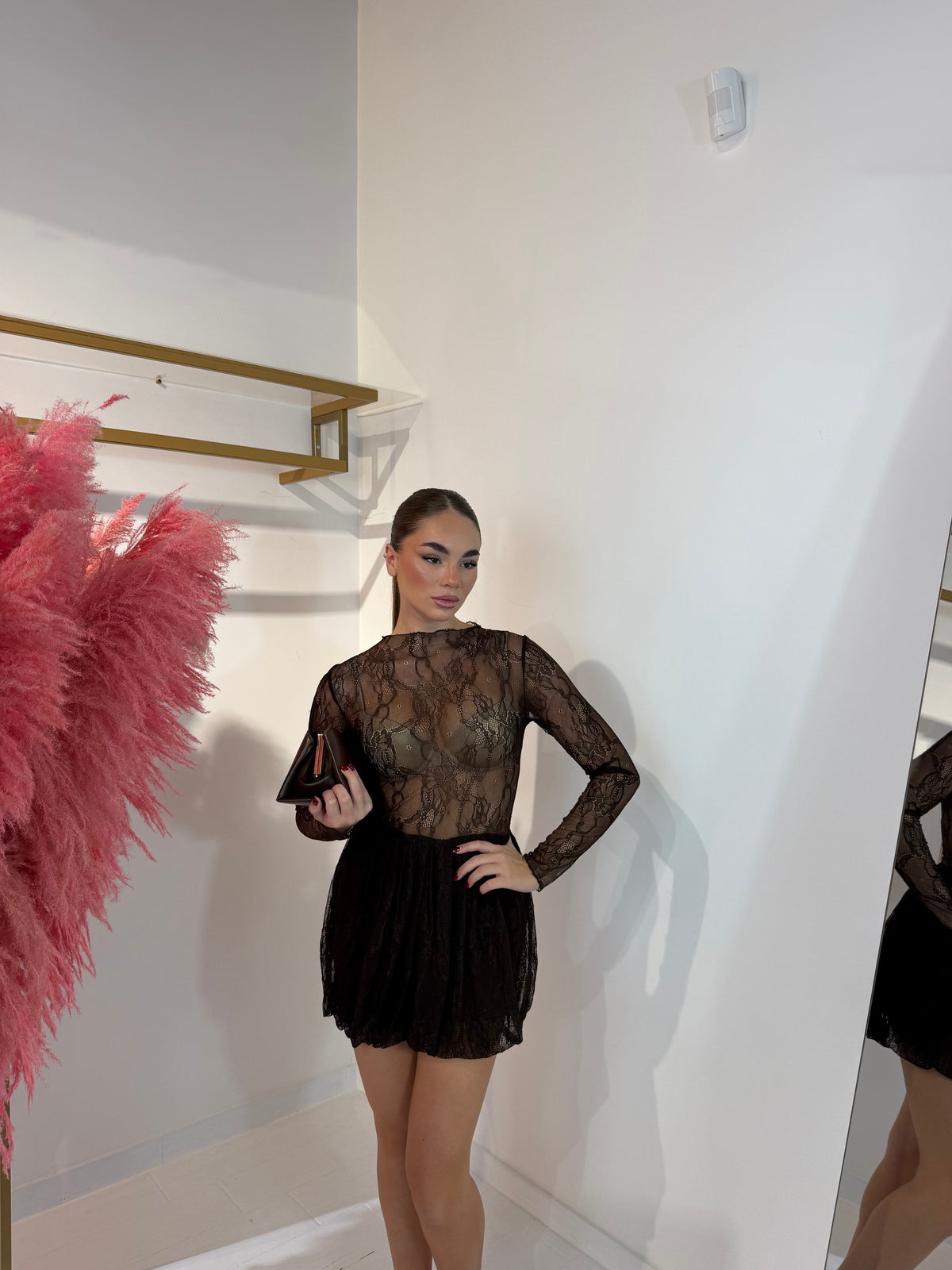 DRESS GISELLE MARRONE