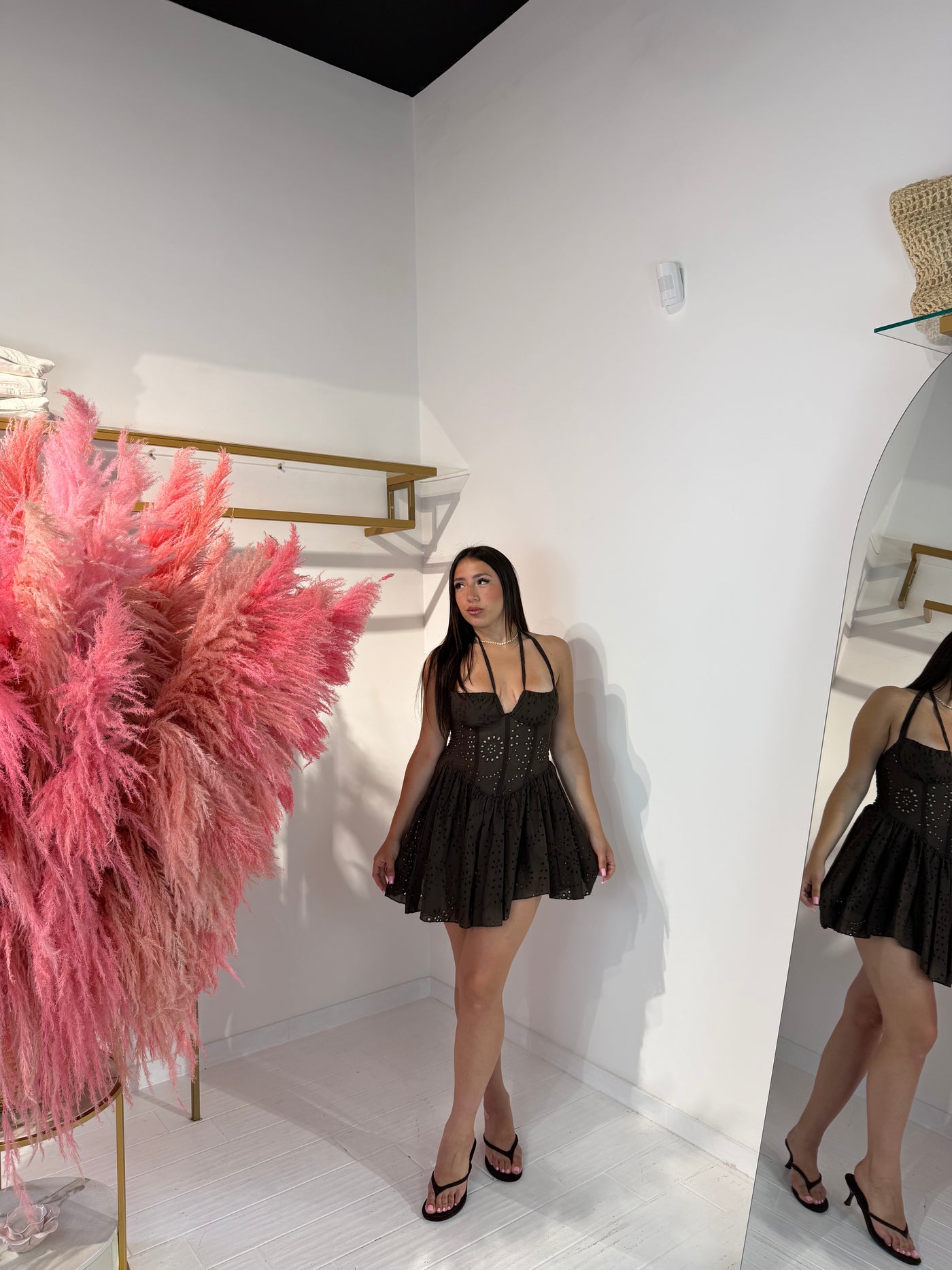 DRESS TENERIFE MARRONE