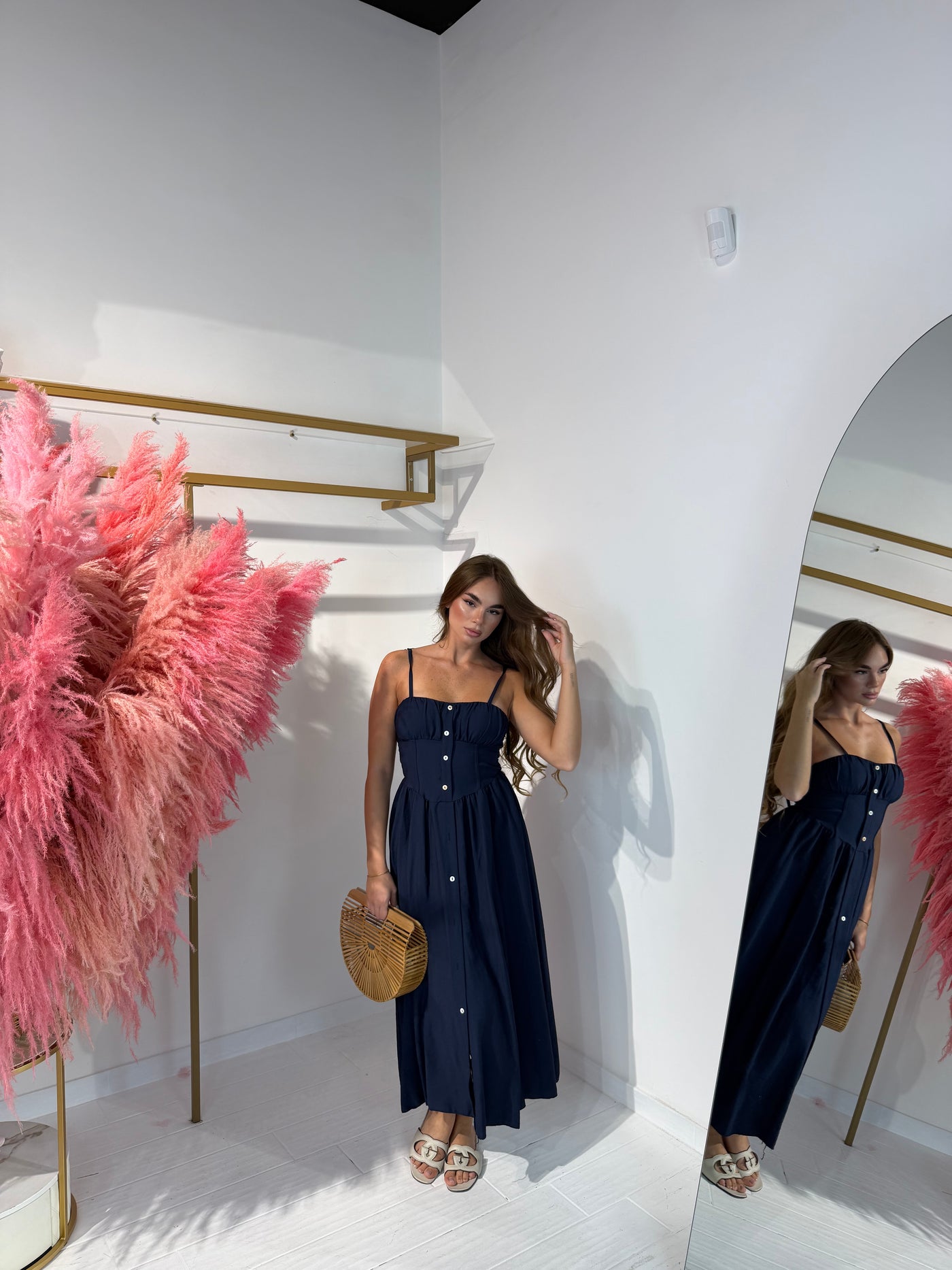 DRESS SILVIA BLU NAVY