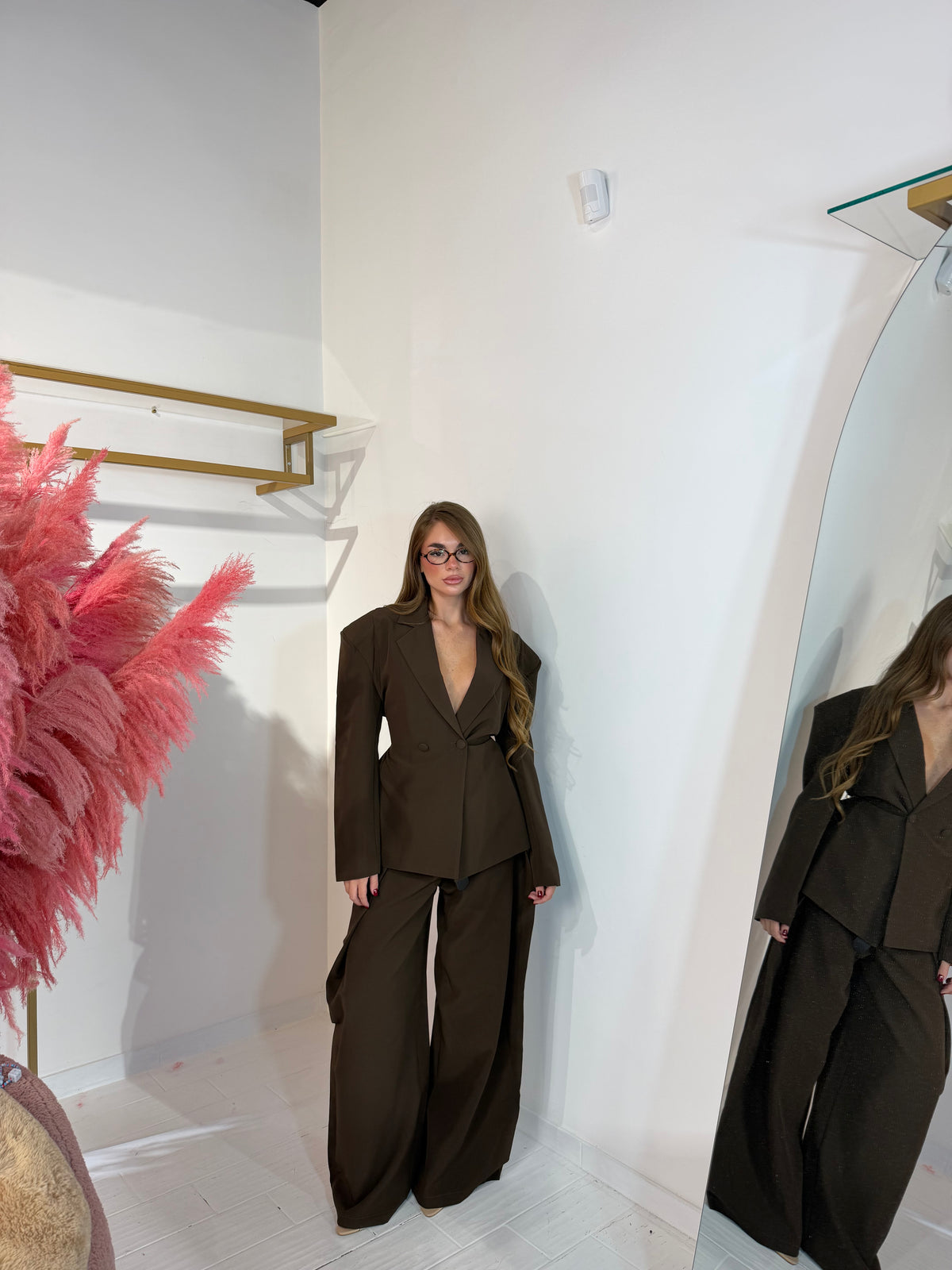TAILLEUR VICTORIA MARRONE
