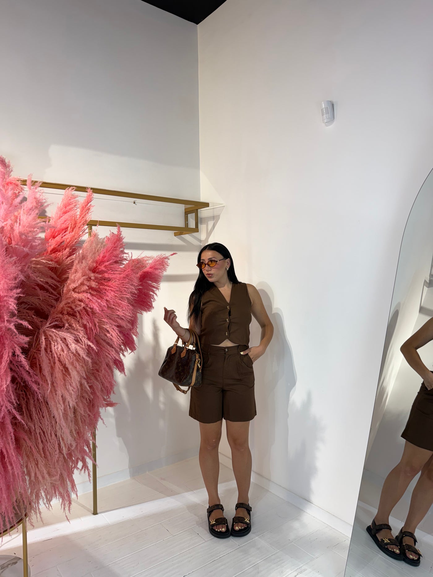 COORDINATO CATHERINE MARRONE