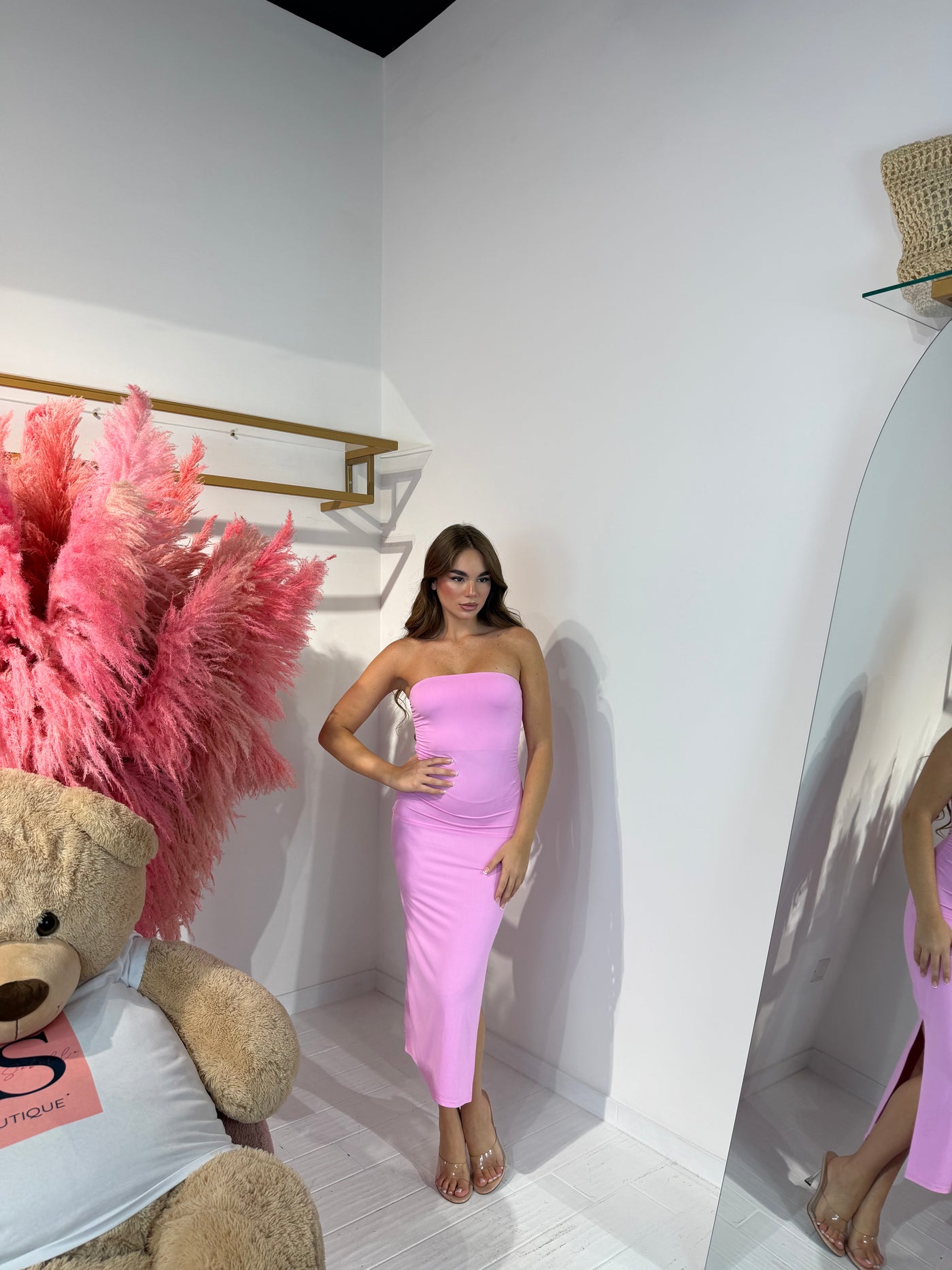 DRESS BASIC ROSA