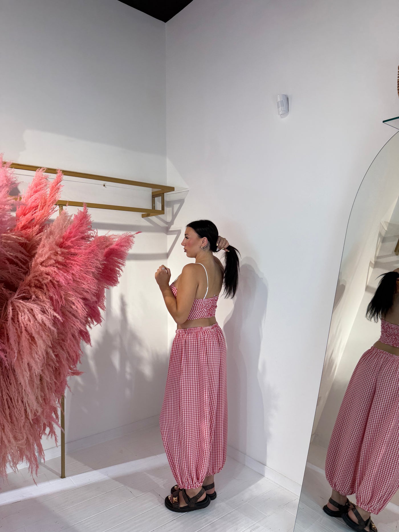 COORDINATO ALLISON ROSSO
