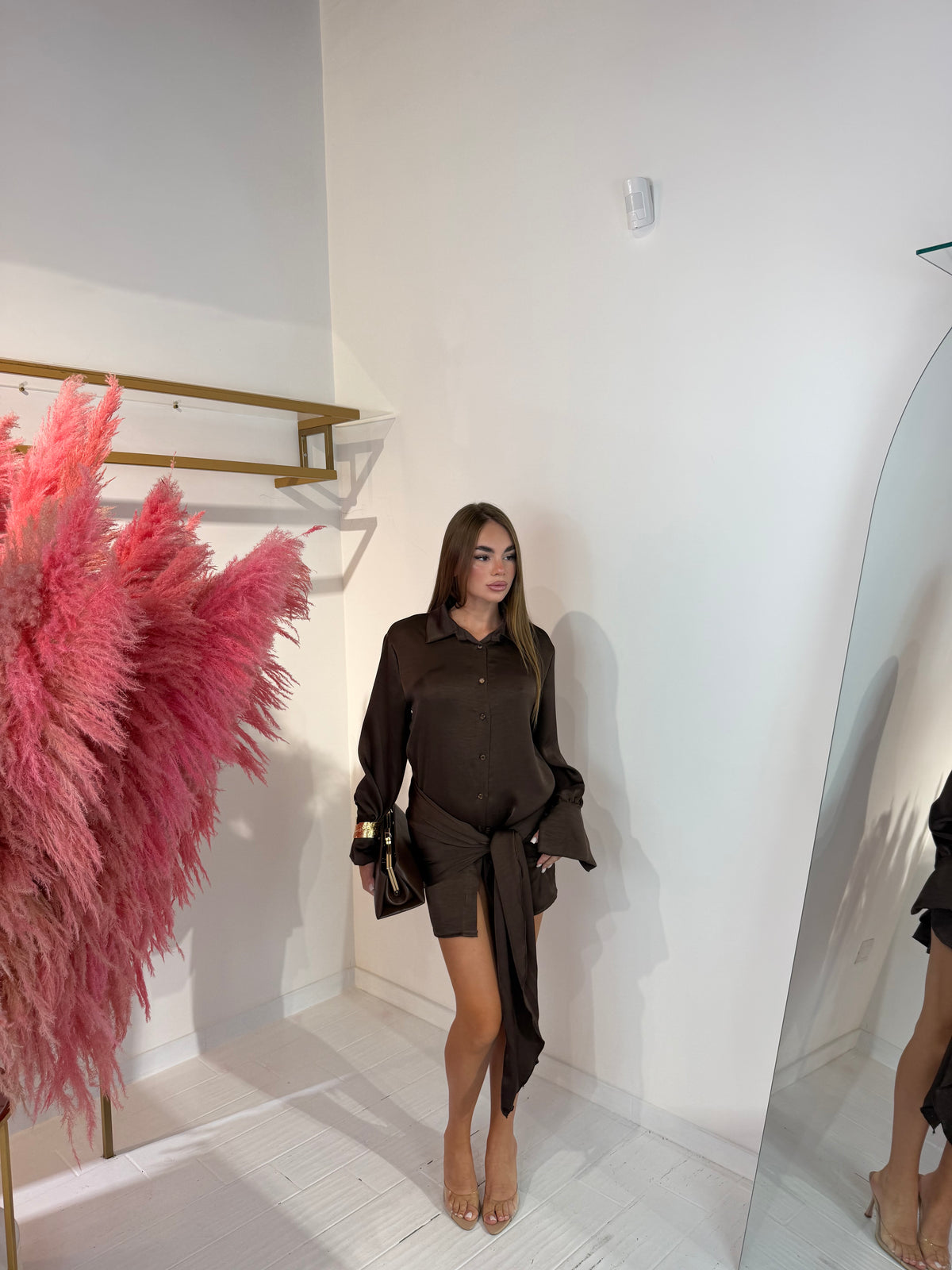 COORDINATO ANITA MARRONE