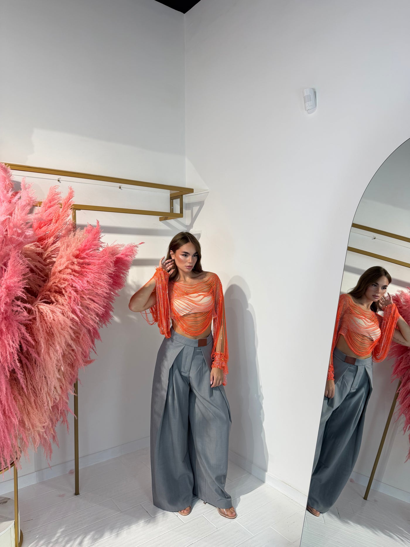 TOP IBIZA ARANCIO