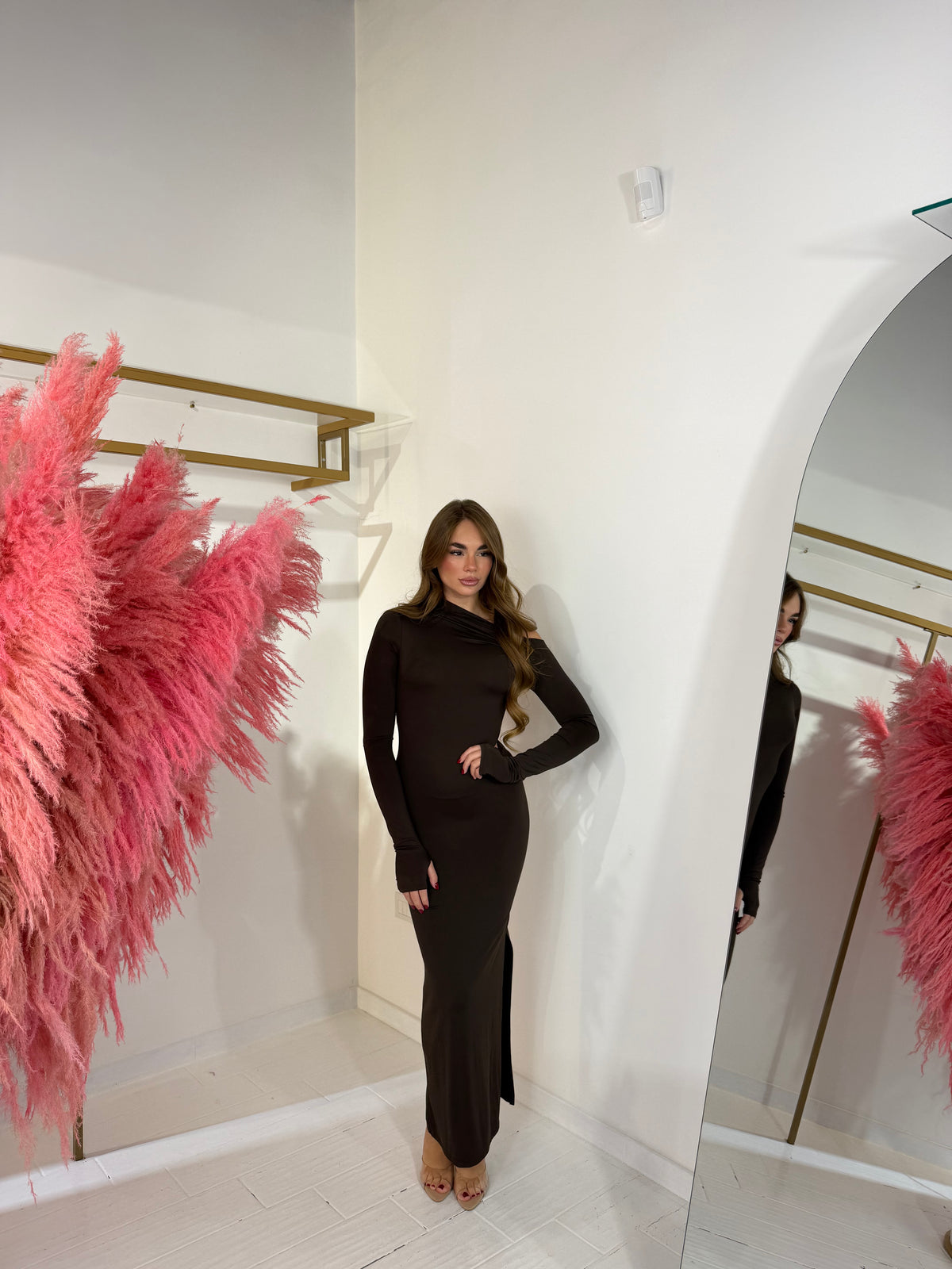 DRESS KIM MARRONE