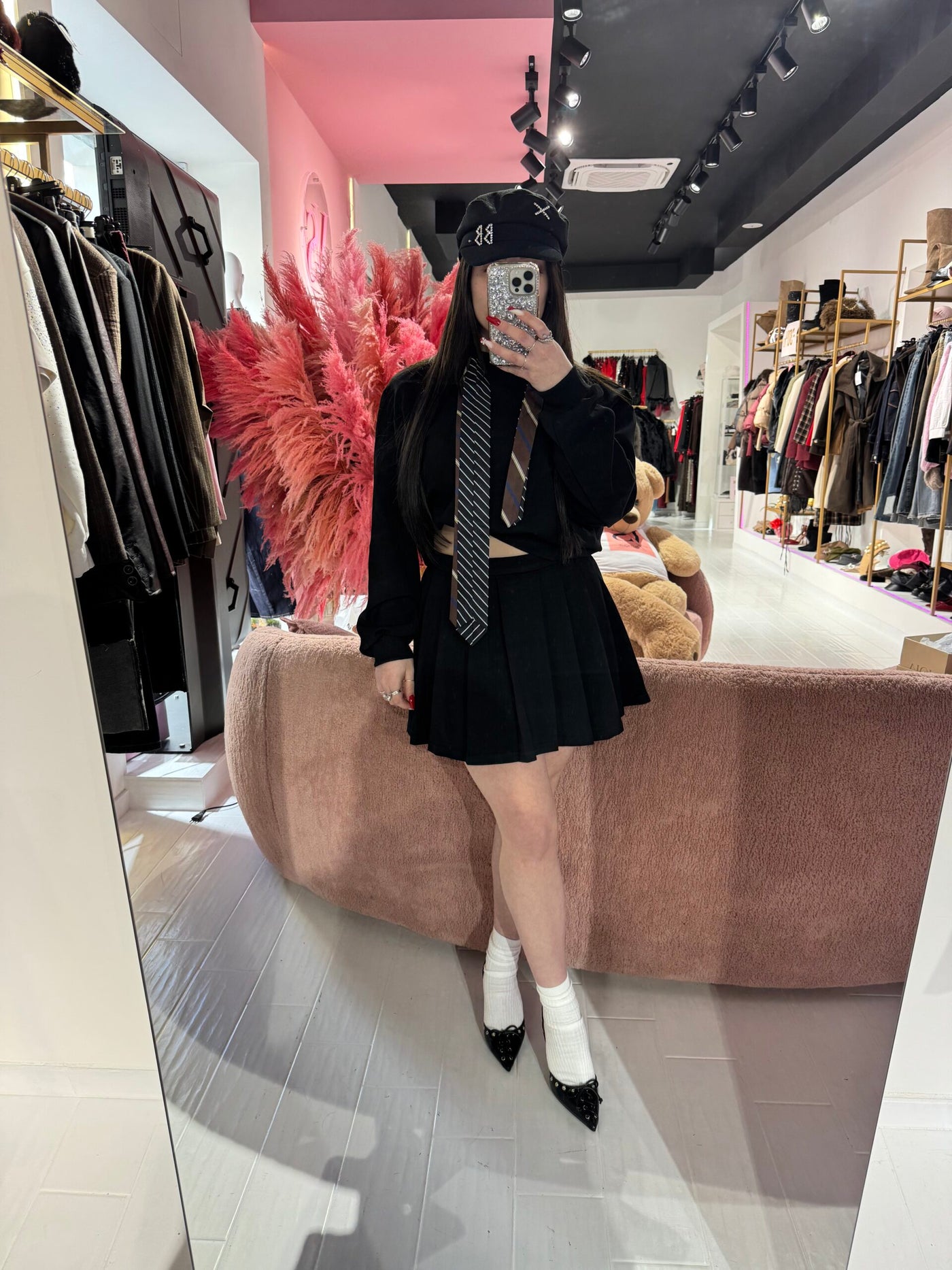 COORDINATO COLLEGE NERO