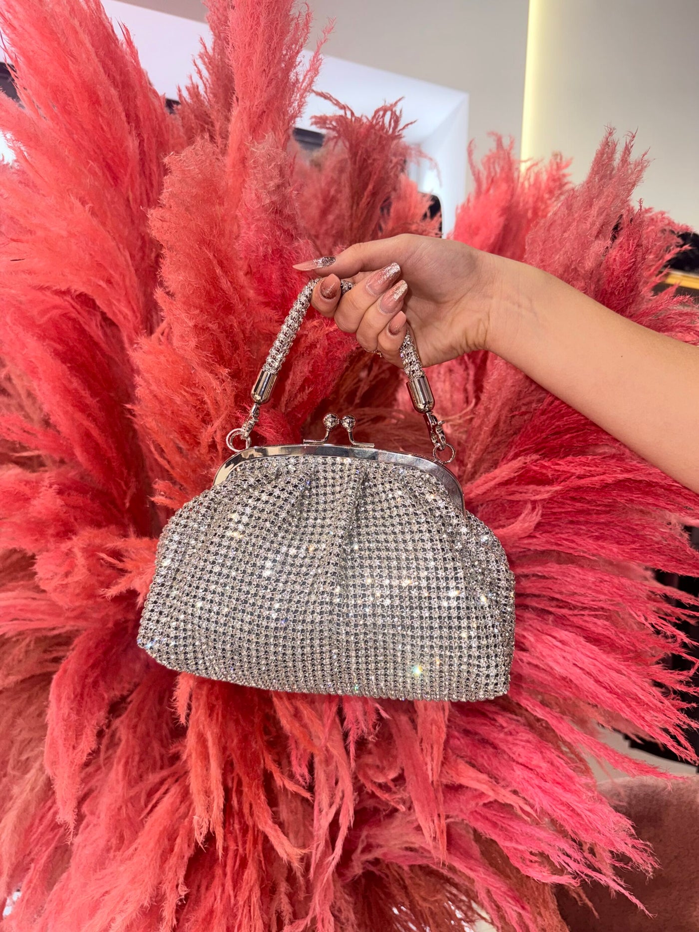 BORSA LUX ARGENTO