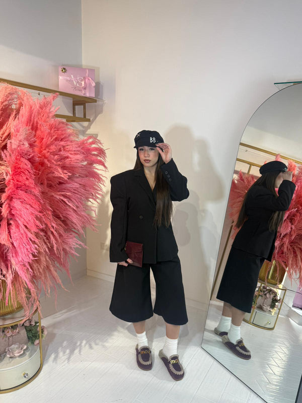 COORDINATO ALICE NERO