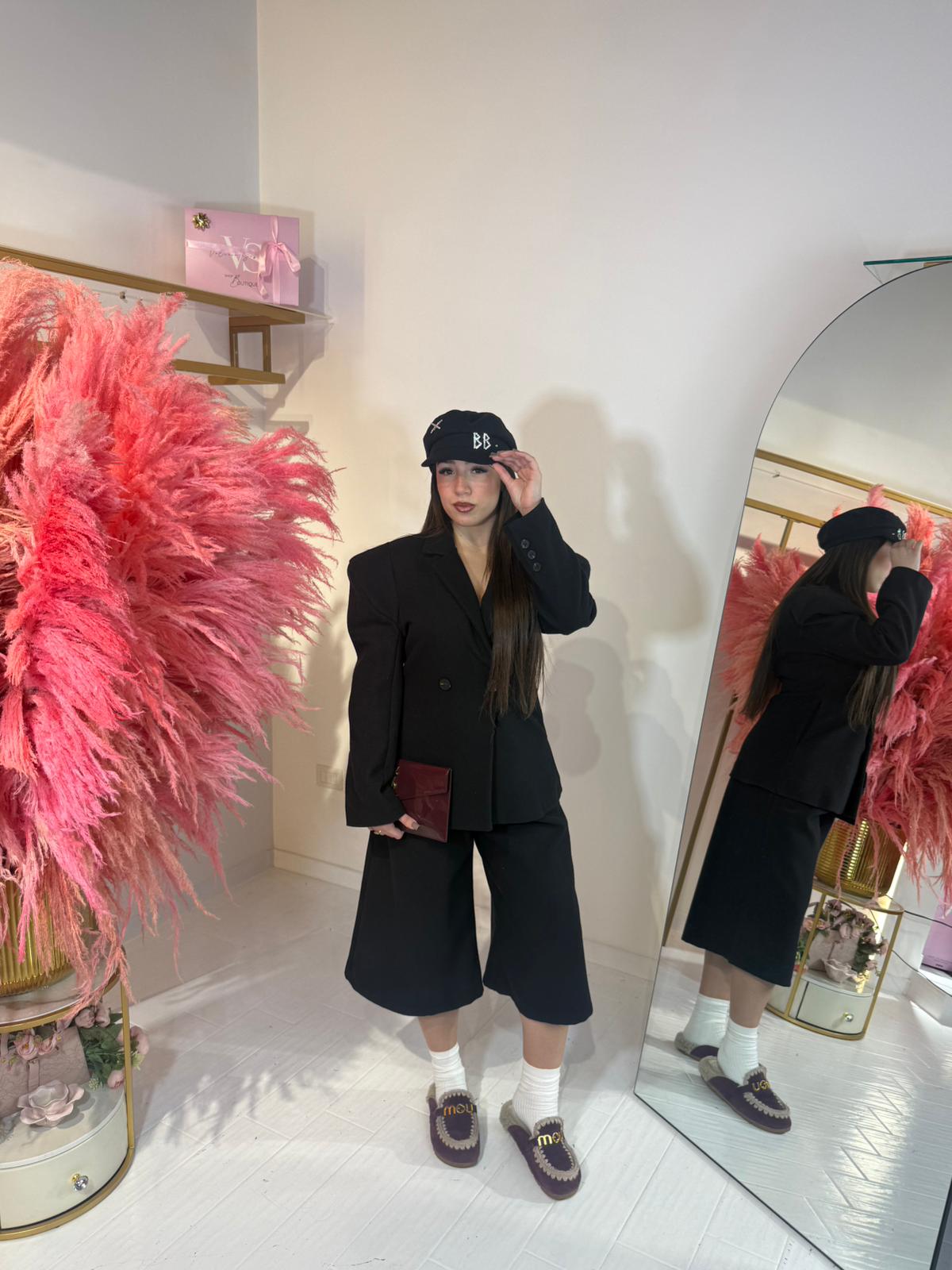 COORDINATO ALICE NERO