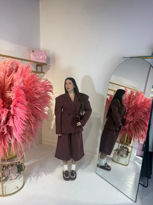 COORDINATO ALICE BORDEAUX