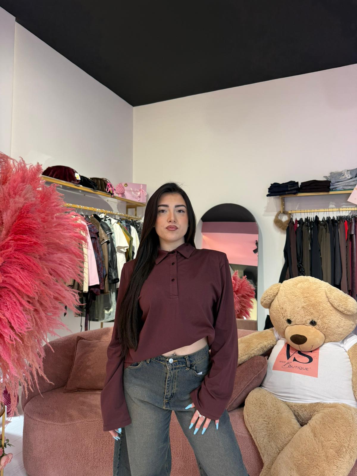 MAGLIA MILENA  BORDEAUX