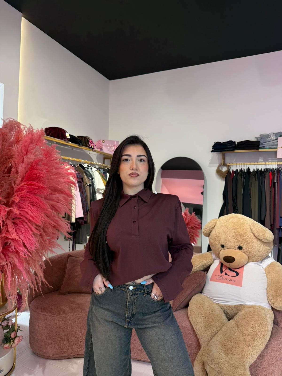 MAGLIA MILENA  BORDEAUX