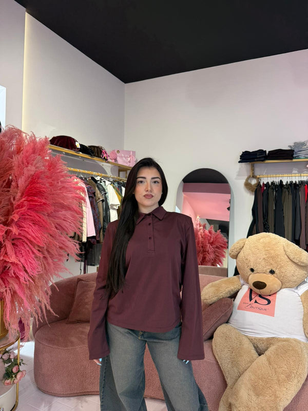 MAGLIA MILENA  BORDEAUX