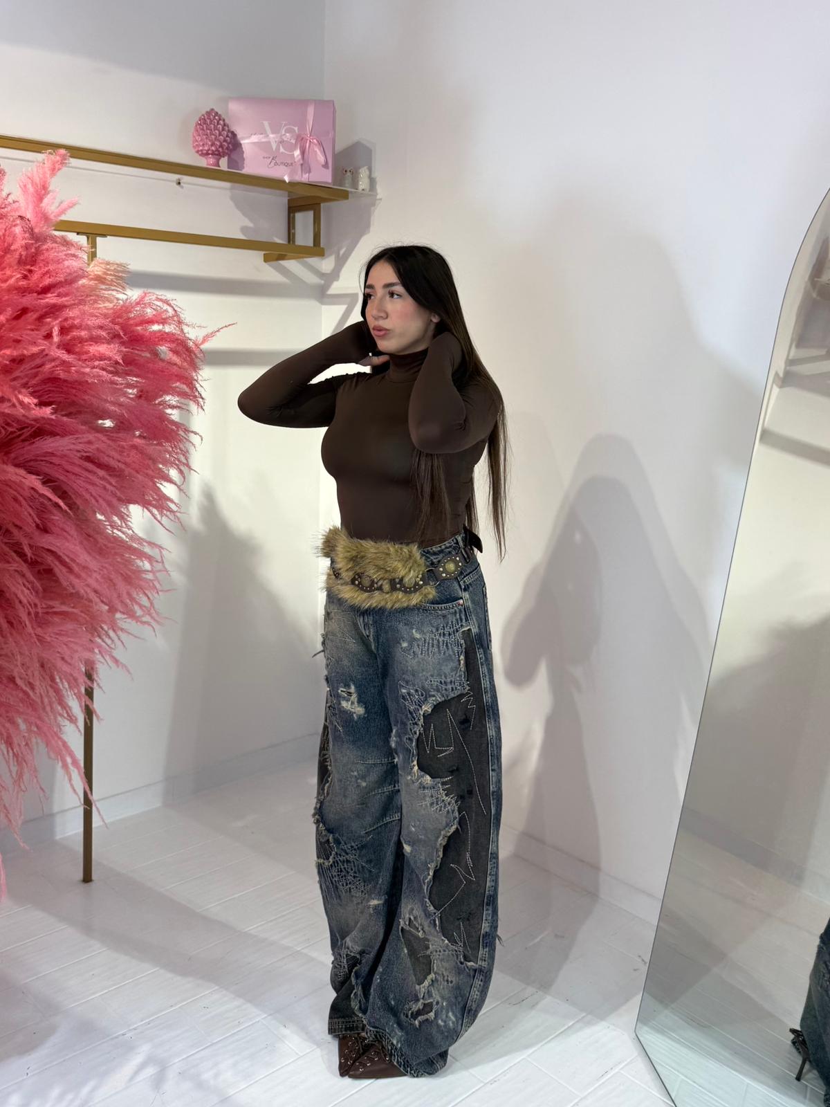 JEANS PELLICCIA