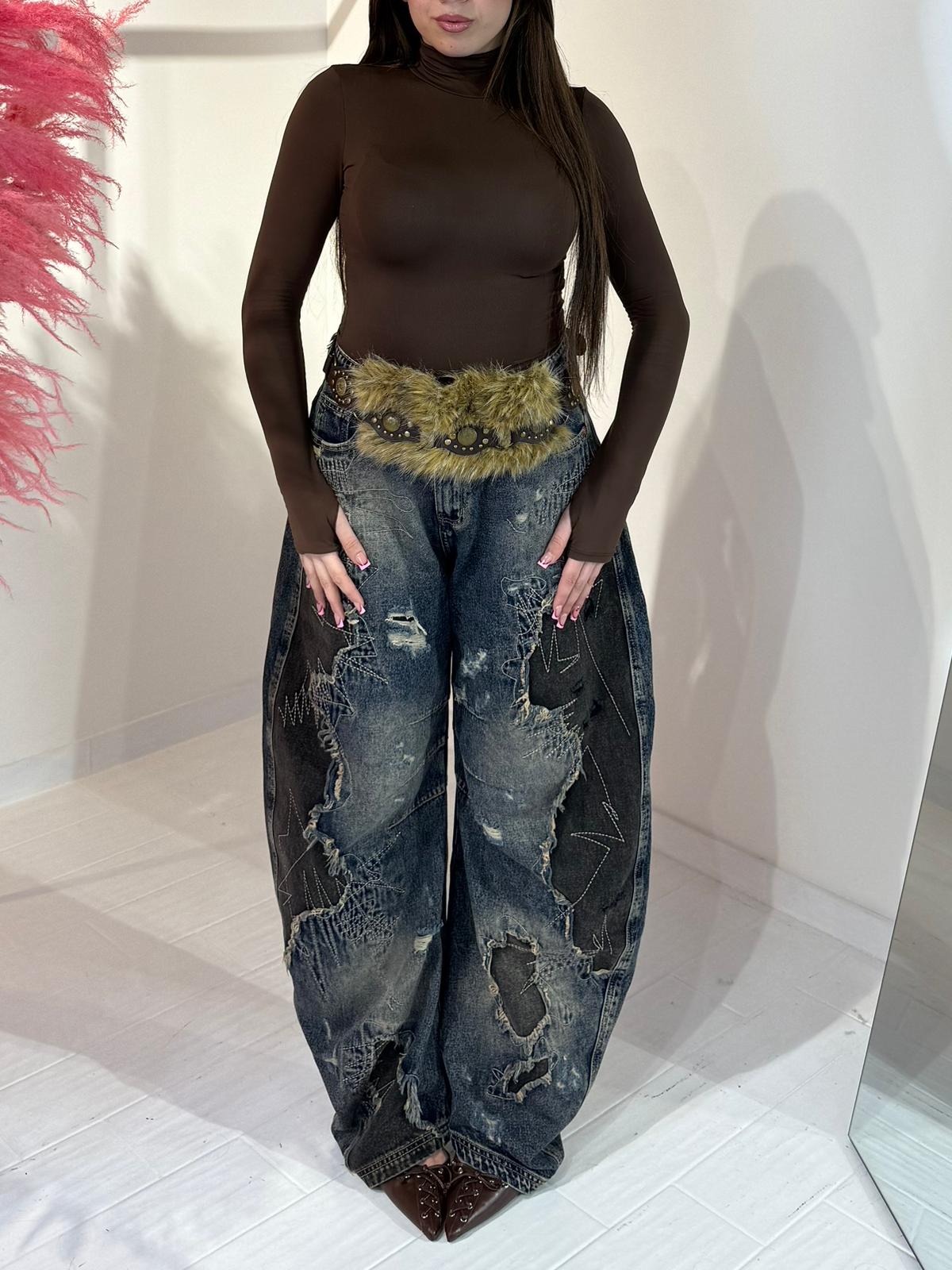 JEANS PELLICCIA
