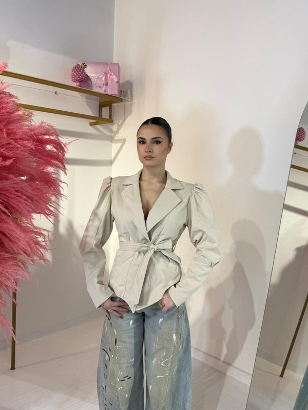 GIACCA REINA BEIGE