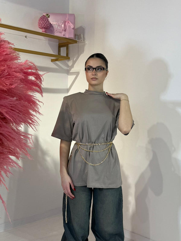 T-SHIRT MAXI FANGO