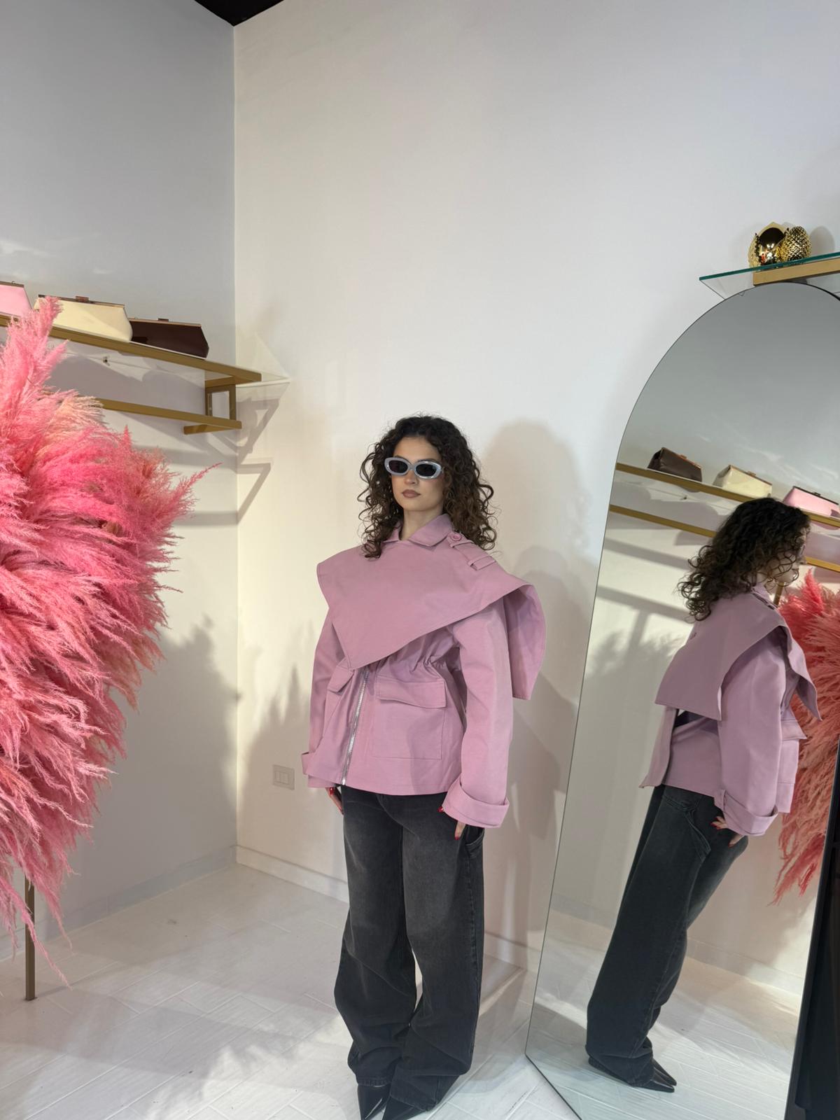 TRENCH MARGOT ROSA