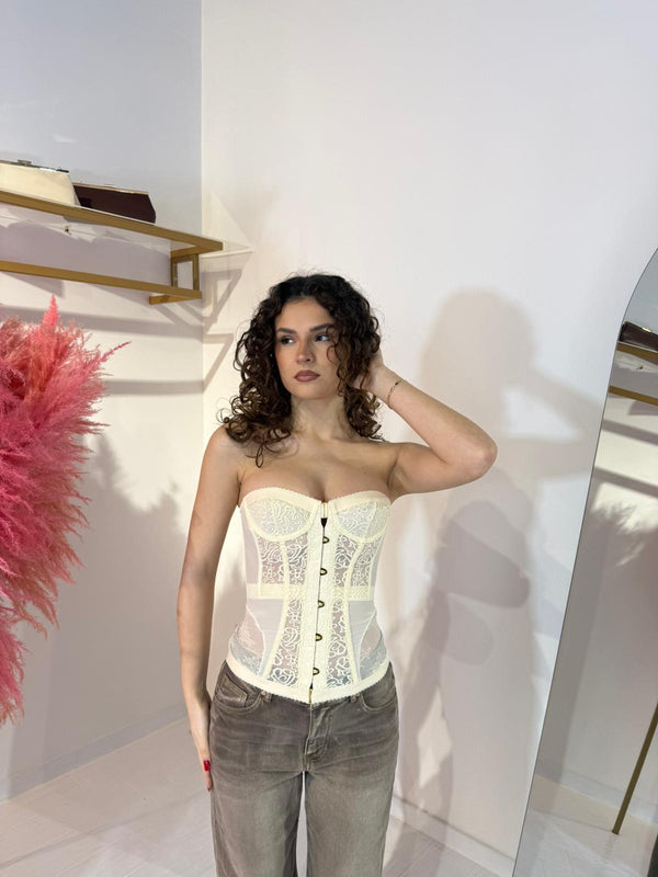 BUSTIER ROMANTIC PANNA