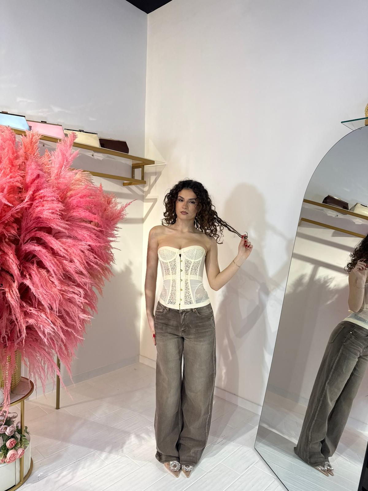 BUSTIER ROMANTIC PANNA
