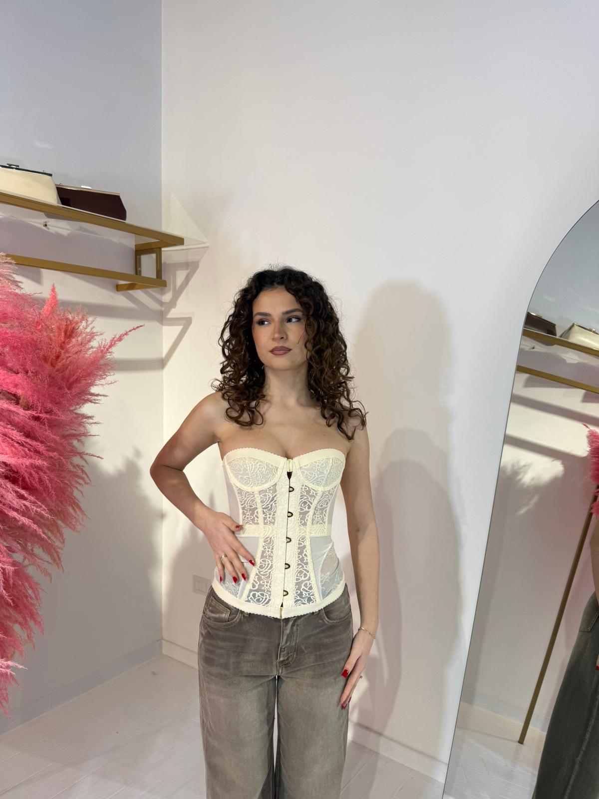 BUSTIER ROMANTIC PANNA