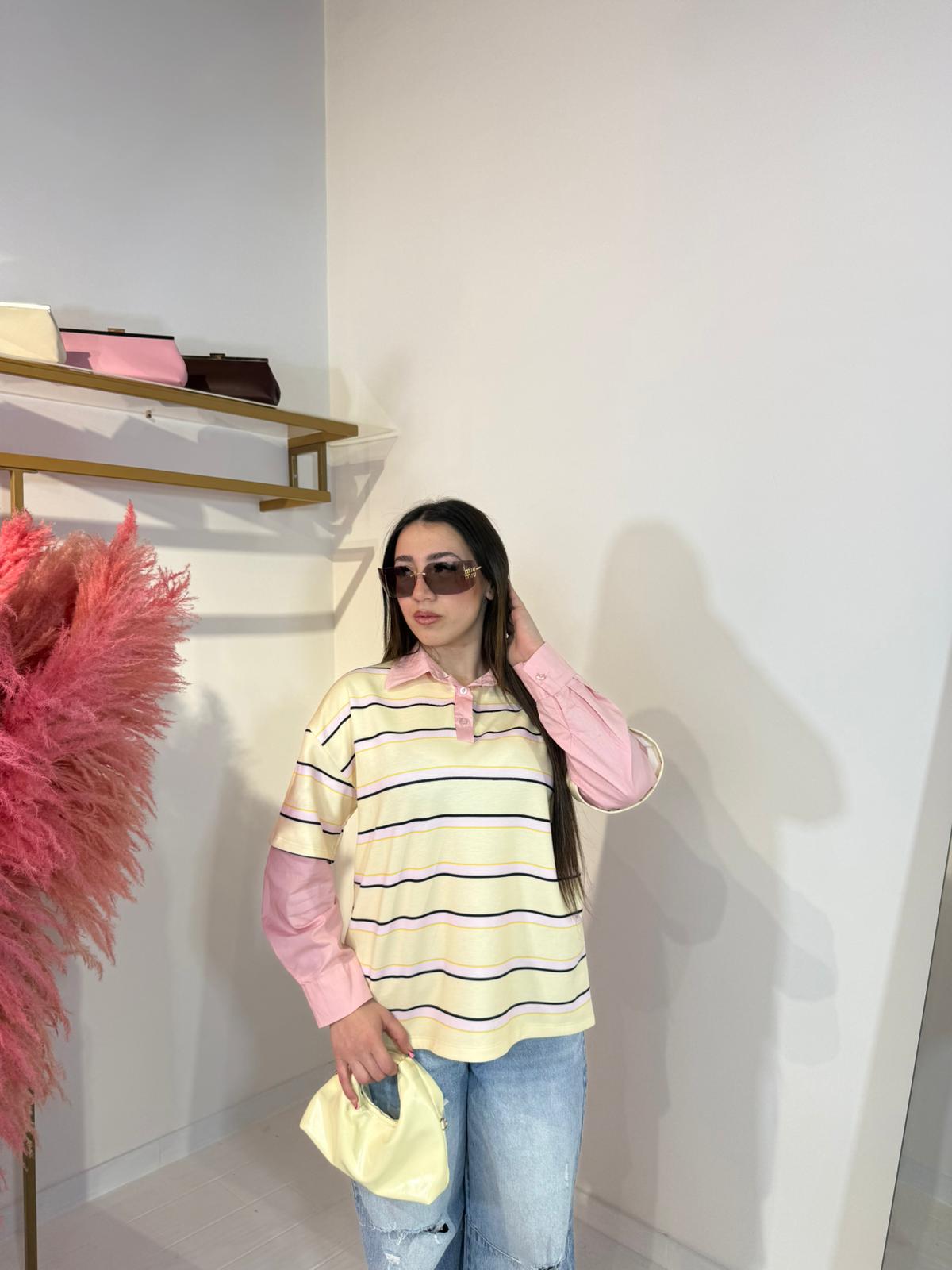 MAGLIA FEDE GIALLA