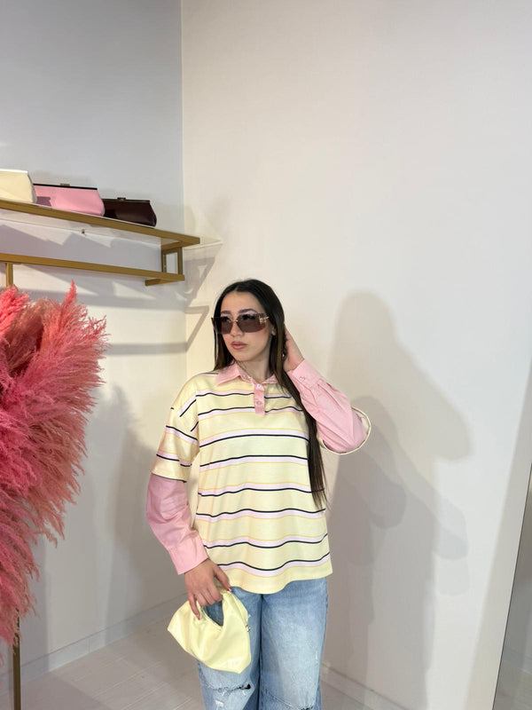 MAGLIA FEDE GIALLA
