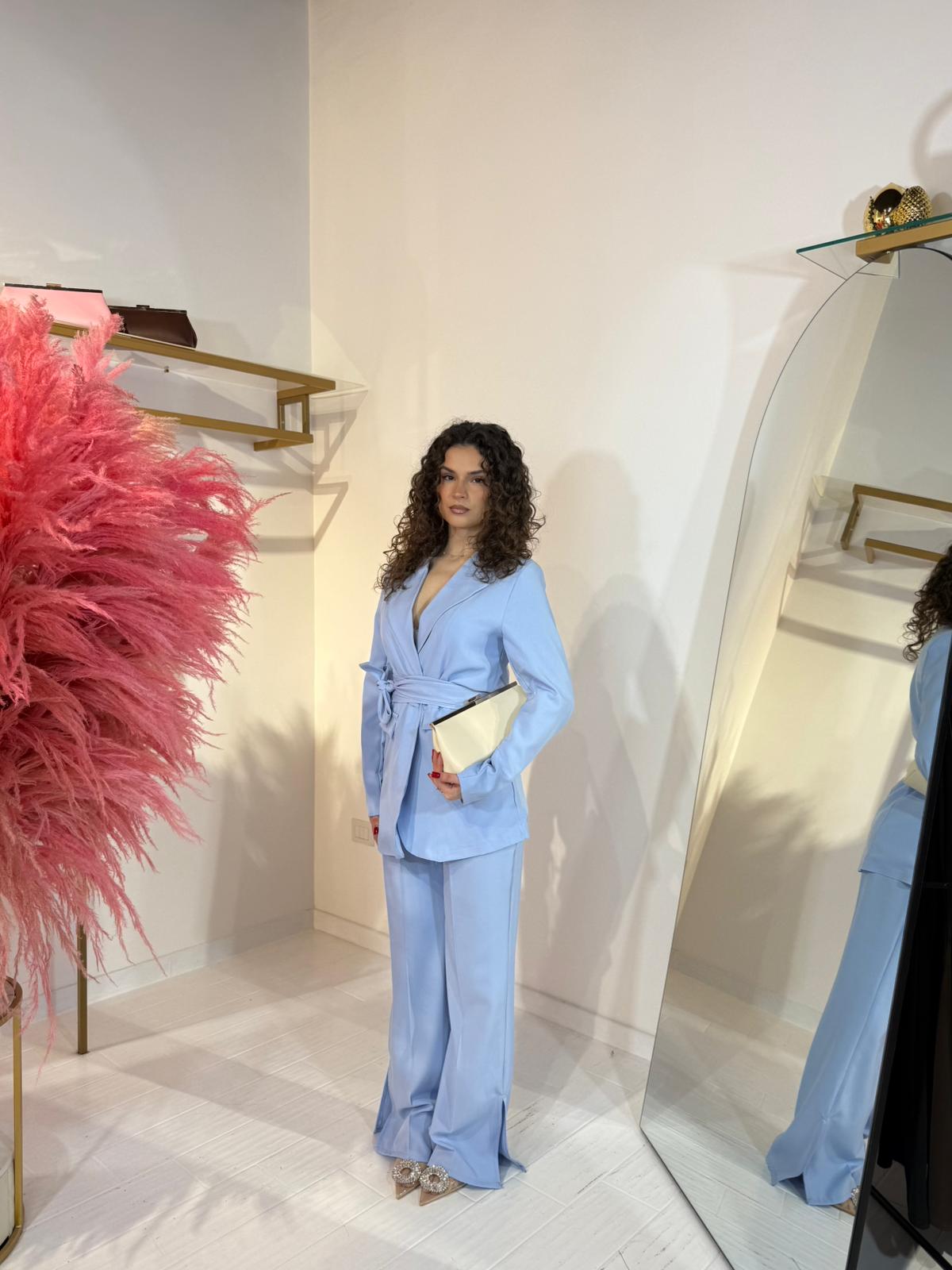 TAILLEUR FUSCIACCA CELESTE