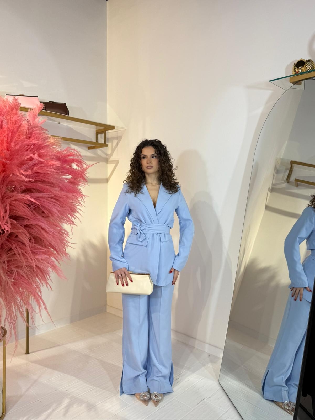 TAILLEUR FUSCIACCA CELESTE