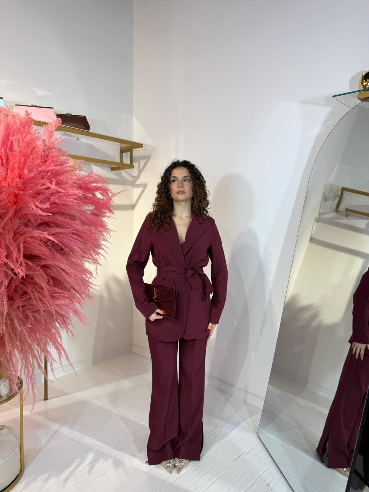 TAILLEUR FUSCIACCA BORDEAUX