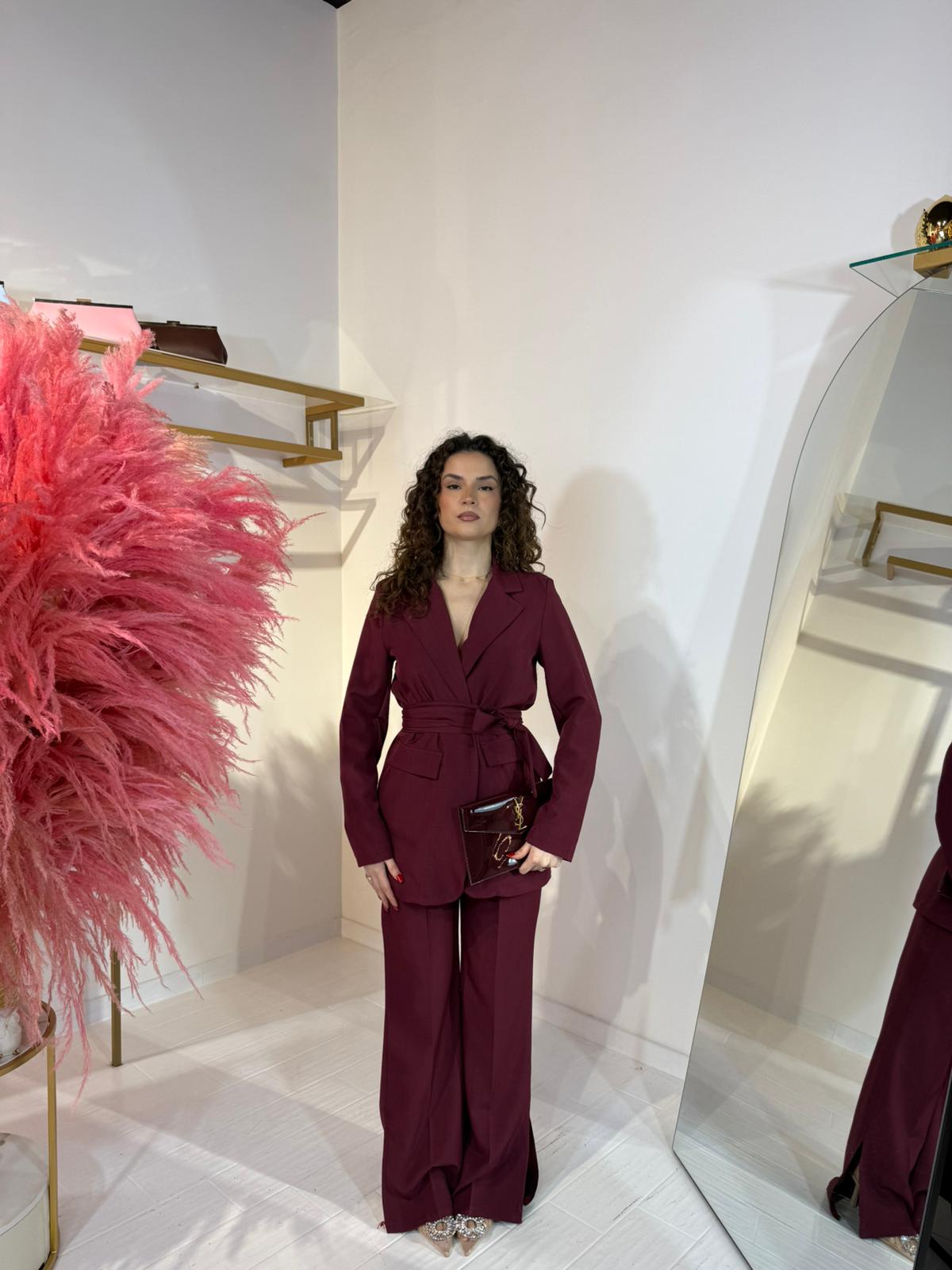 TAILLEUR FUSCIACCA BORDEAUX