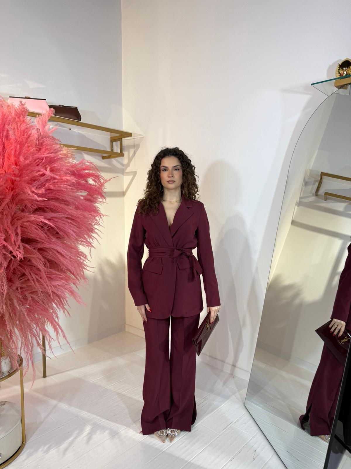 TAILLEUR FUSCIACCA BORDEAUX