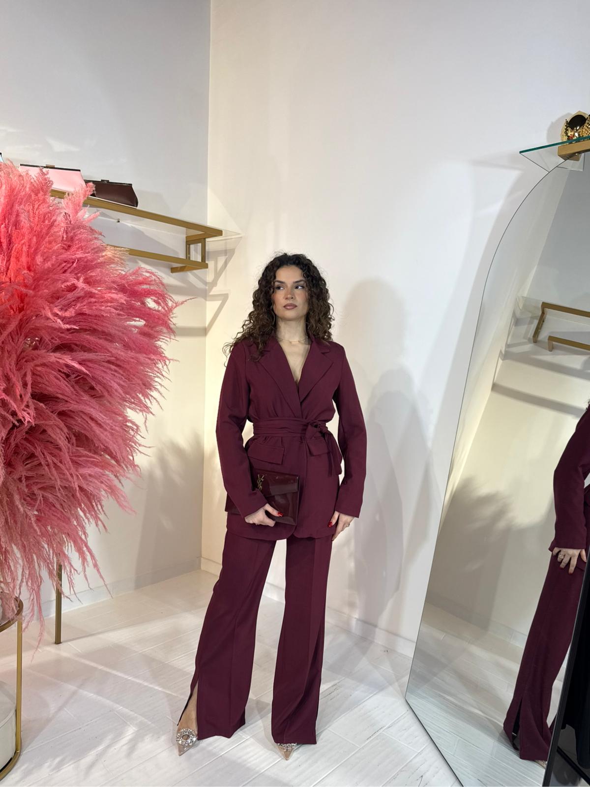 TAILLEUR FUSCIACCA BORDEAUX