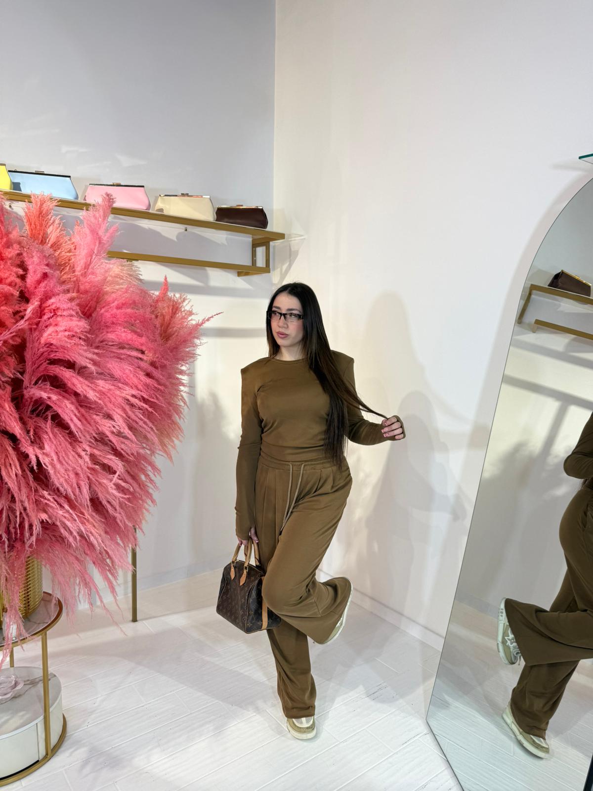 COORDINATO MEGAN CAMMELLO