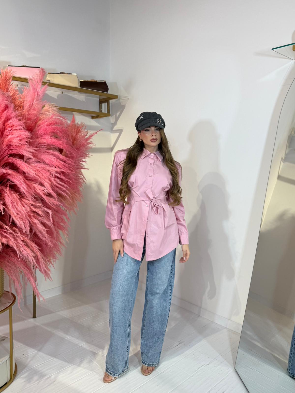 CAMICIA LOVE ROSA