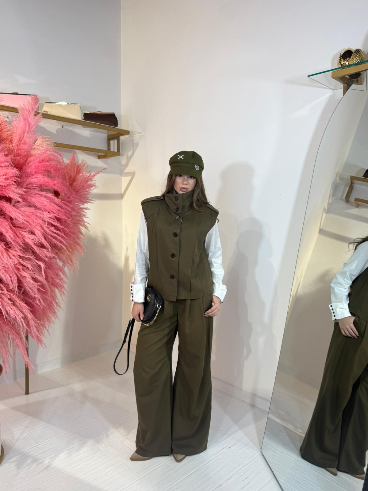 COORDINATO JAMILA VERDE MILITARE