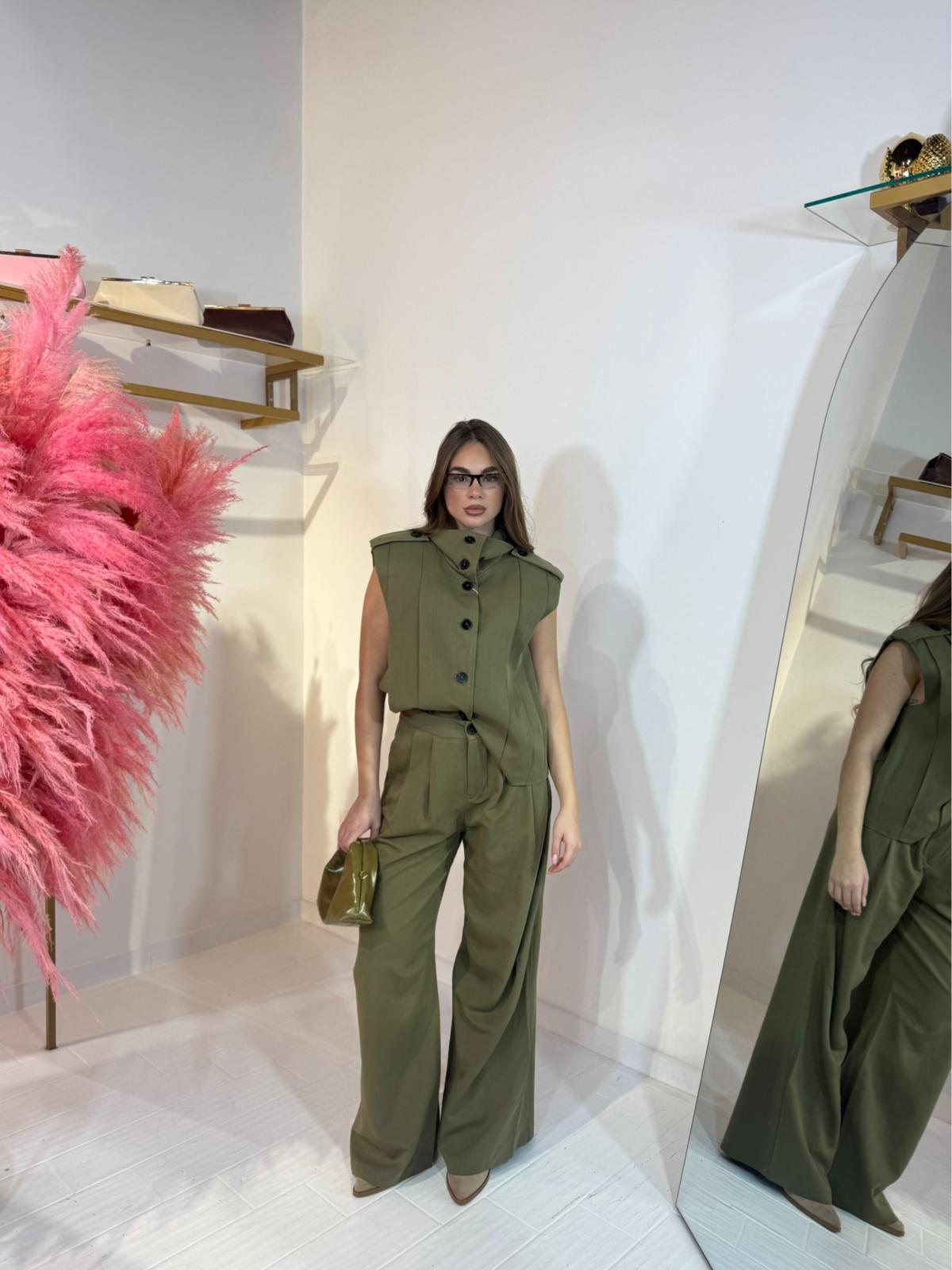 COORDINATO JAMILA VERDE OLIVA