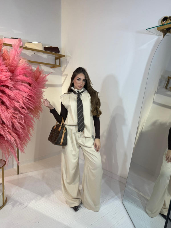 COORDINATO JAMILA BEIGE