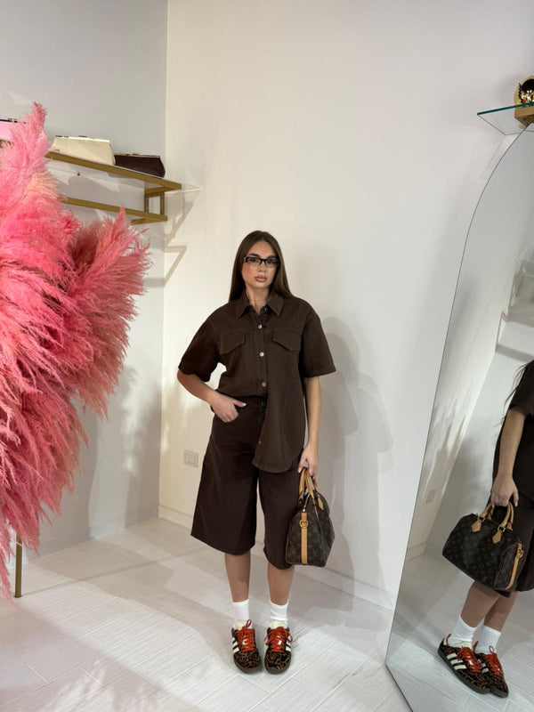 COORDINATO IRIS MARRONE