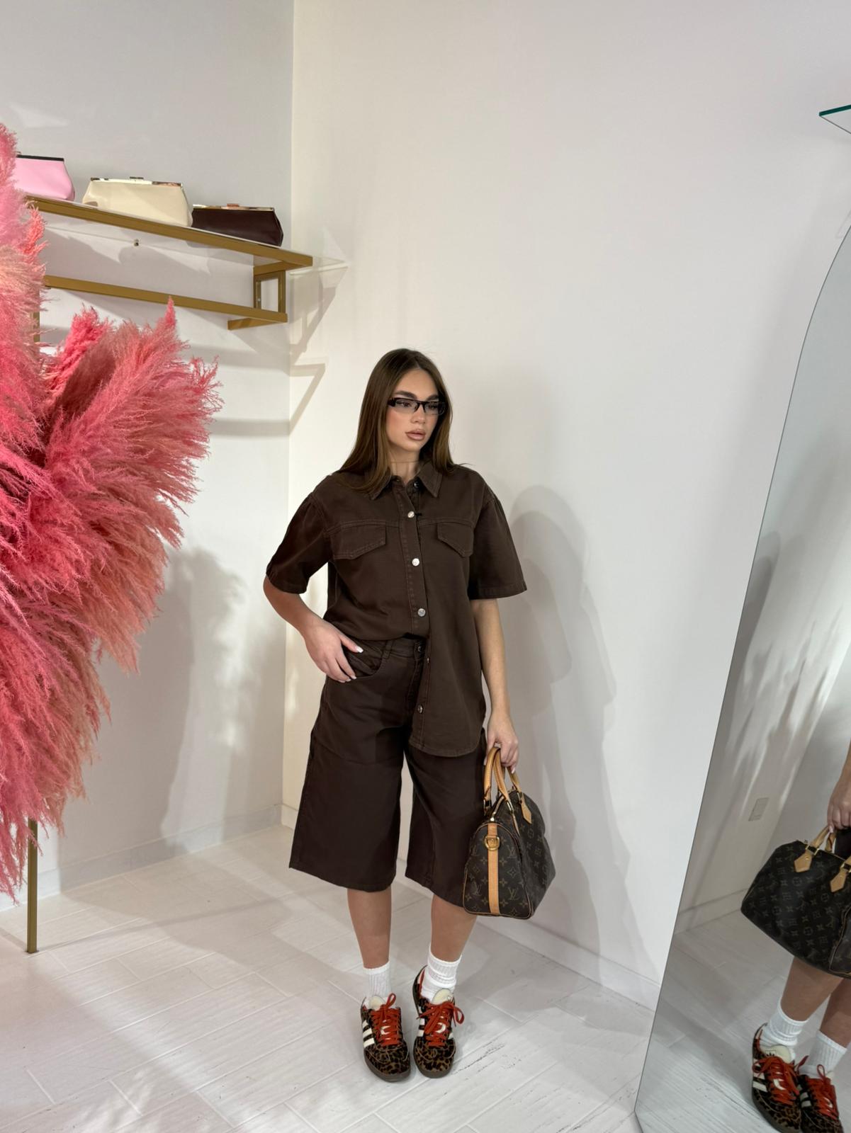 COORDINATO IRIS MARRONE
