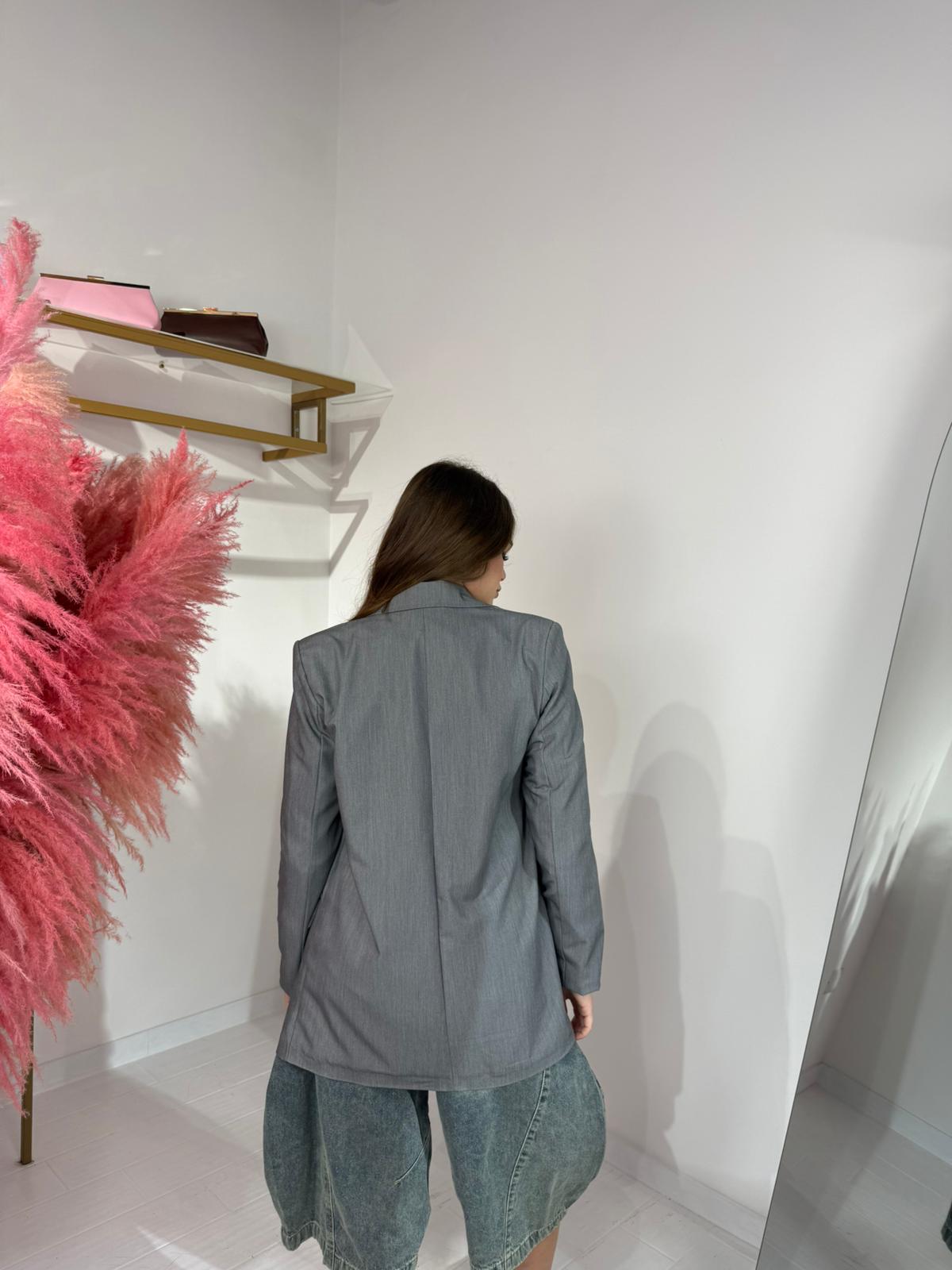 BLAZER BASIC GRIGIO