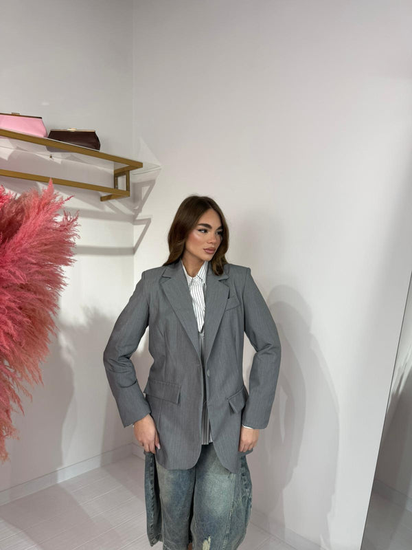 BLAZER BASIC GRIGIO