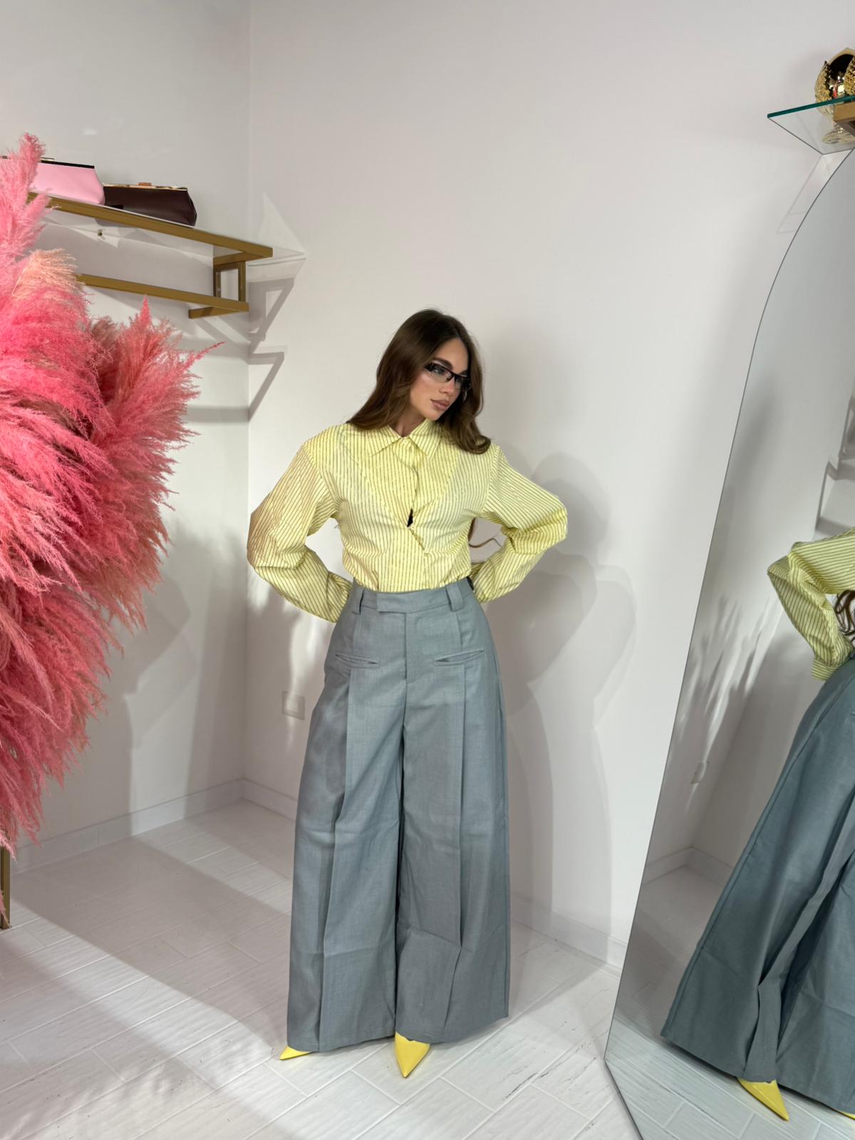 PANTALONE CASSANDRA GRIGIO
