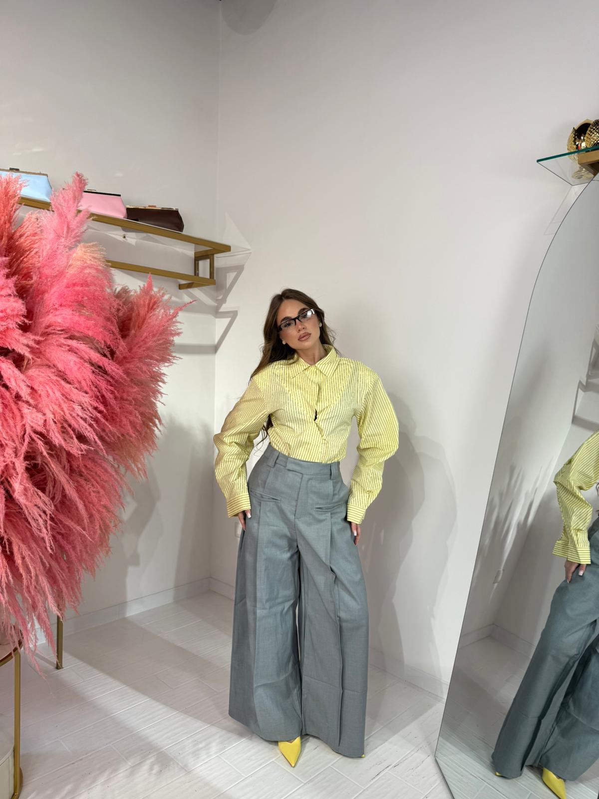 PANTALONE CASSANDRA GRIGIO