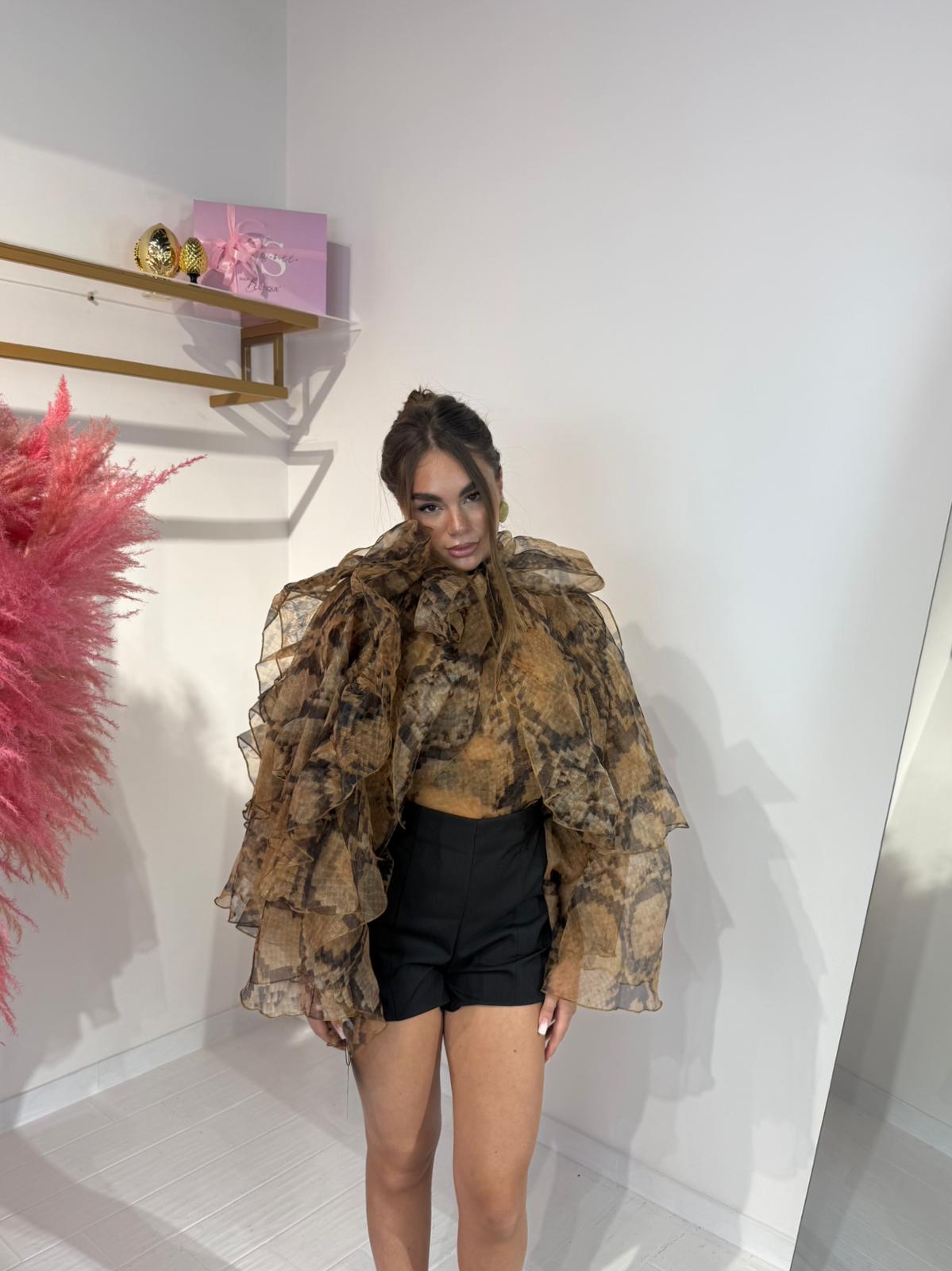 CAMICIONE ANIMALIER
