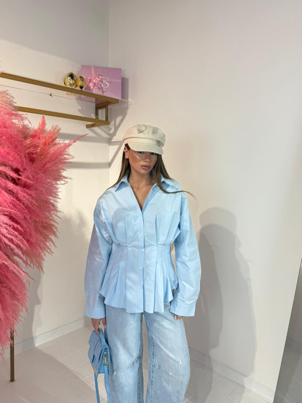 CAMICIA CANDY CELESTE
