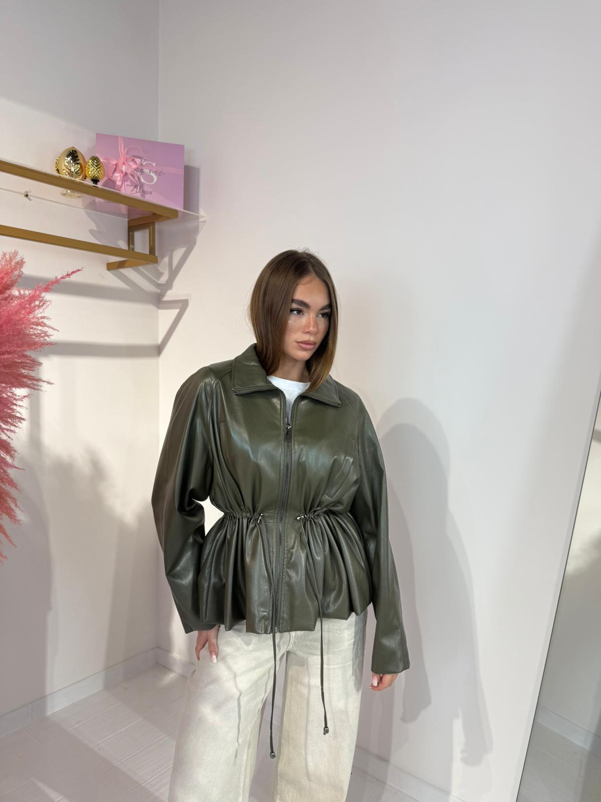 GIACCA STREET VERDE MILITARE